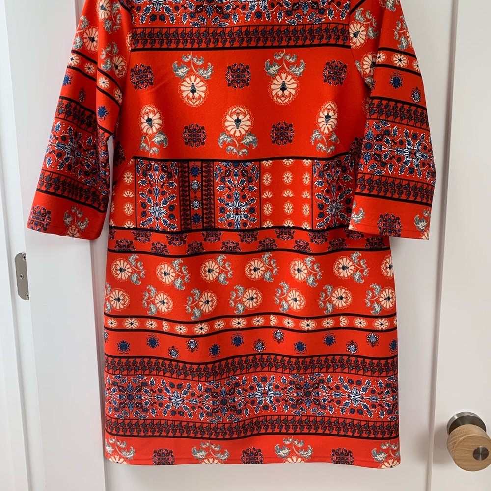 ASOS Mod Floral Mini Dress - Picture 4 of 4